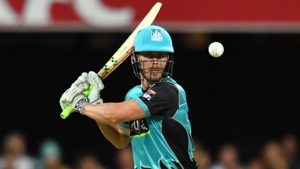 Big money: Chris Lynn was bought for $1.88m in the IPL auction.