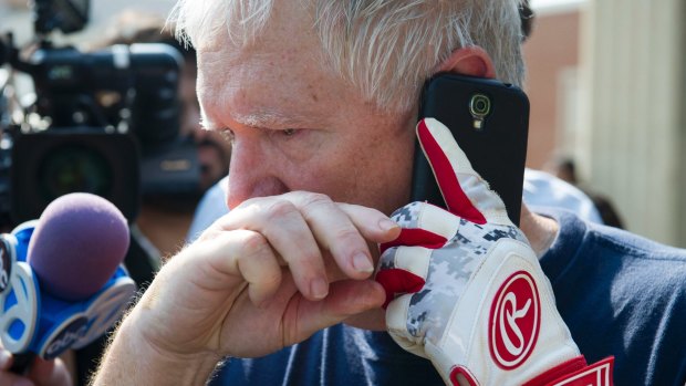 Representative Mo Brooks after House Majority Whip Steve Scalise of Louisiana was shot by a rifle-wielding gunman.