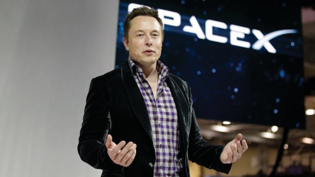 Tech entrepreneur and SpeceX chief executive Elon Musk.