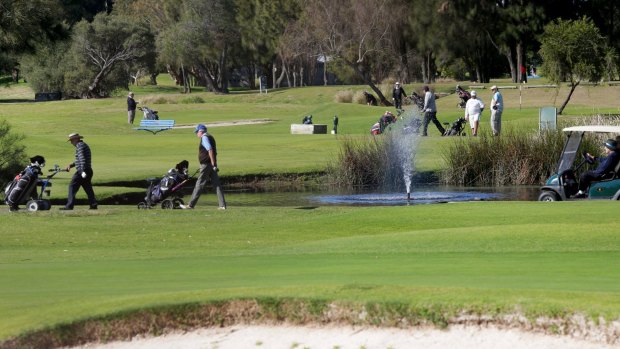 The Kogarah Golf Club has been identified as a possible site for 500 new homes. 