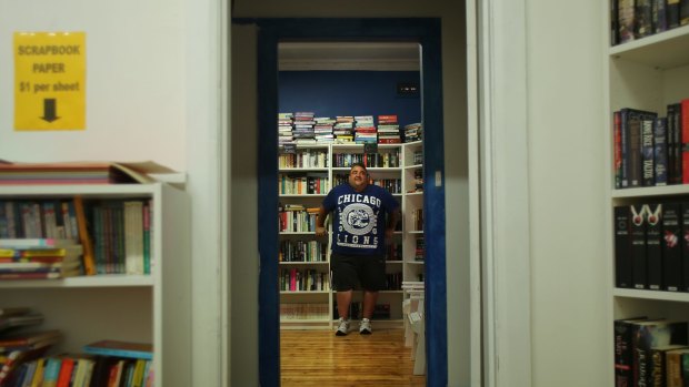 After struggling to find employment, Sean Nolly is now working as a bookseller at Blue House Books in Parramatta.