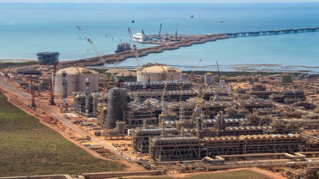 The Gorgon Gas Project in Western Australia.