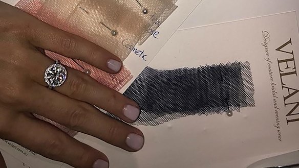 Roxy Jacenko's engagement ring has been getting a serious airing. 