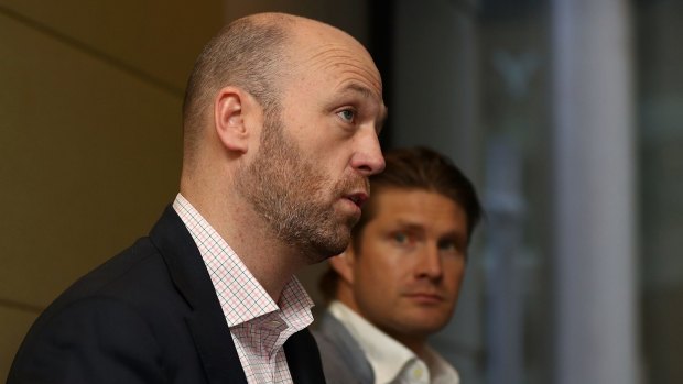 Drawn out: Australian Cricketers' Association chief Alistair Nicholson expressed concern to players over how long arbitration could be dragged out in the pay dispute with Cricket Australia.