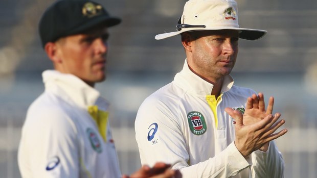 In doubt: Michael Clarke.