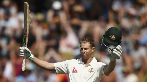 Doubts: Adam Voges is still concerned about the pink ball
