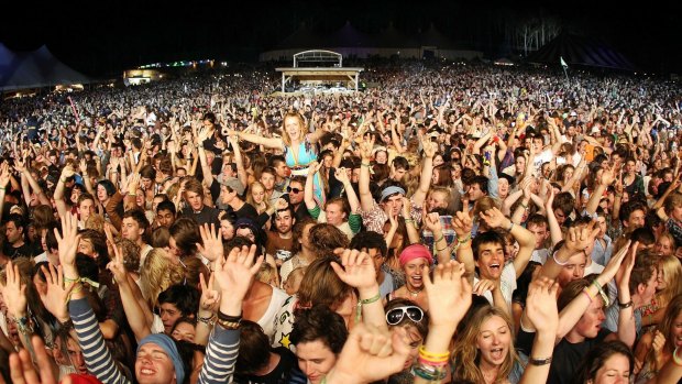 More than 16,000 revellers are expected to attend this year's Falls Festival.