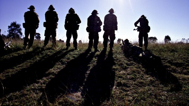 Locked in: The military's 2 per cent a year pay rise will not be backdated.