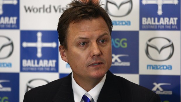 North Melbourne president and media personality James Brayshaw.  