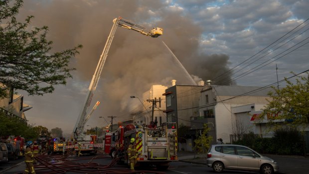 Fire caused $2 million worth of damage to the Albion Hotel in South Melbourne.