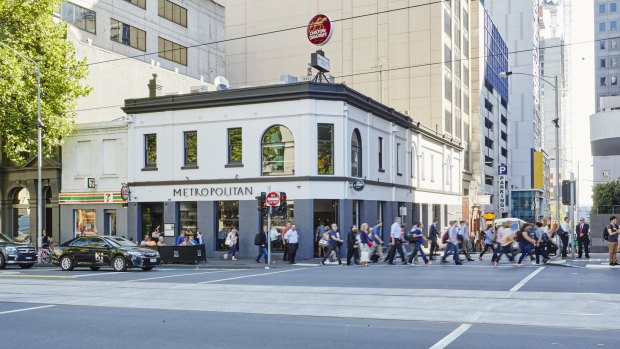 The Metropolitan Hotel at 263 William Street has transacted for $8.61 million.