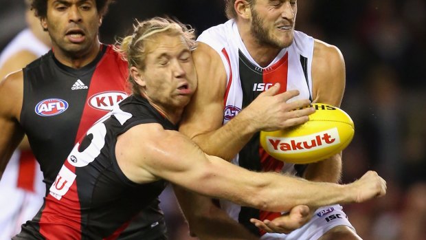 Ariel Steinberg's time at Essendon has come to an end.