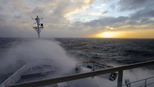 CSIRO's RV Investigator on one of its research voyages.