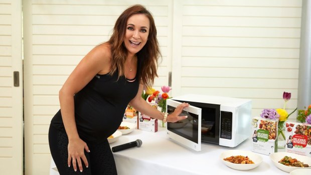 Michelle Bridges has developed her frozen meals to provide people in regional and remote areas, with minimal access to fresh food, meals with "three servings of vegetables".