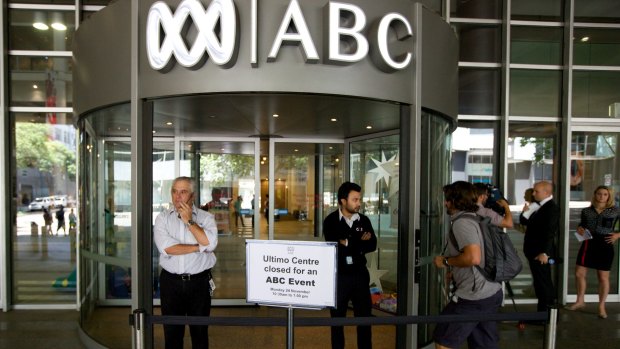 Right call? Big staff cuts announced at the ABC studios in Ultimo, Sydney.