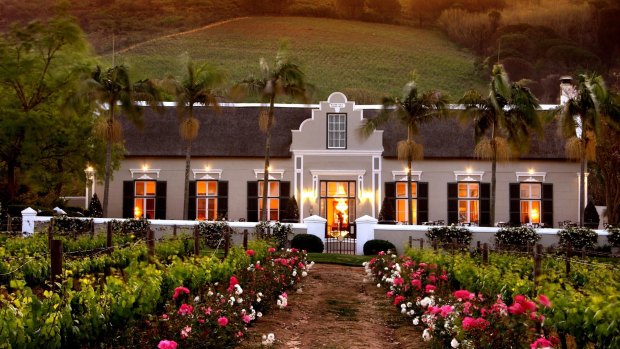 Grande Roche Hotel, Paarl Rock, South Africa.
