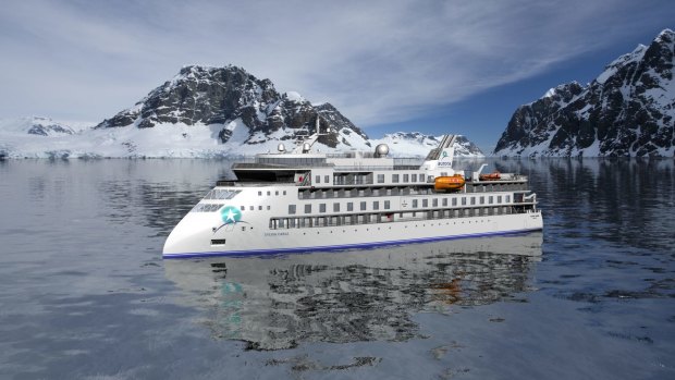 Aurora Expeditions ship Sylvia Earle.