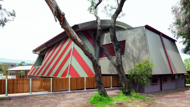 Deakin University Geelong 's Institute of Koorie Education designed by Greg Burgess. 