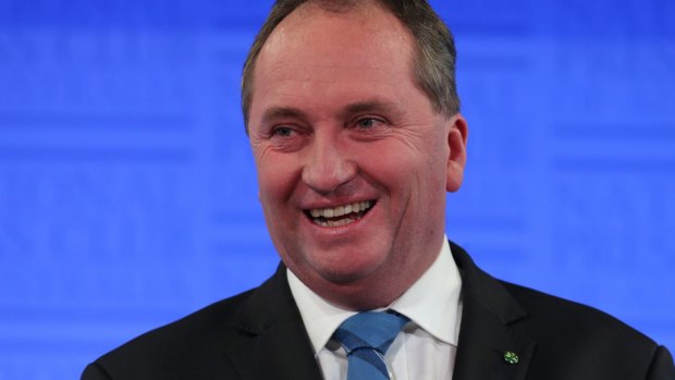 Sixty-four per cent of voters in Agriculture Minister Barnaby Joyce's electorate of New England support extra funding for ABC regional services. 