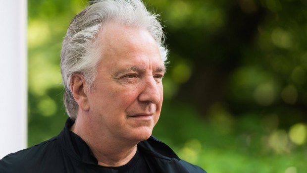Actor Alan Rickman, but sadly, he's one of many late Alans.