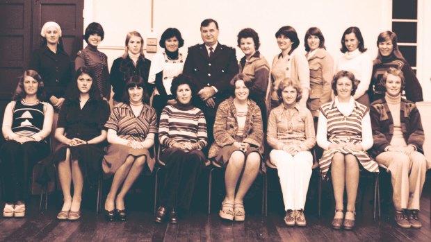 The Queensland Police Service Rape Squad, established in 1975 and pictured here in 1977.