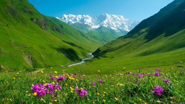 The stunning Svaneti region offers sweep-you-off-your-feet beauty. 