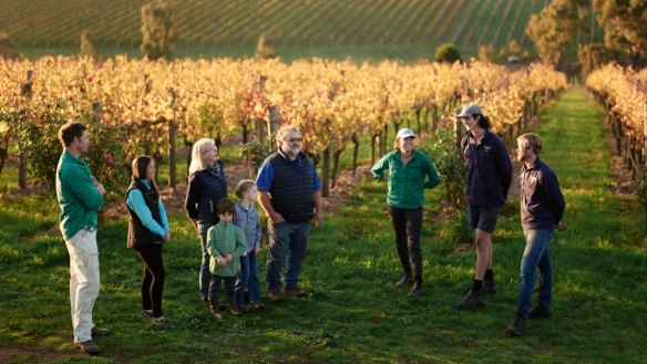 Winemaker Nick Farr and family have overcome barely-economic grape yields to take out number one spot in the Top Wineries list.