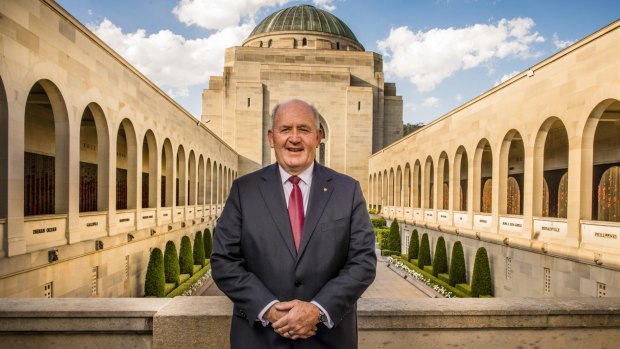 Pillar of society: His Excellency General the Honourable Sir Peter Cosgrove AK MC (Ret'd) at the Australian War Memorial, Canberra. 