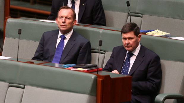Outspoken backbenchers: Both Tony Abbott and Kevin Andrews have questioned Malcolm Turnbull's approach to leadership.