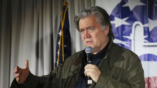 Steve Bannon is unlikely to stay quiet for long. 