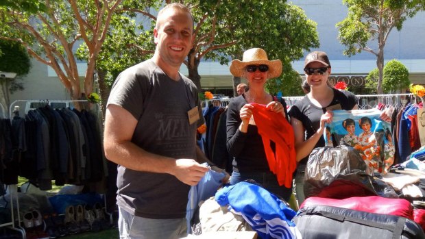 Street Smugglers hosted the pop-up store for the homeless in Fremantle.