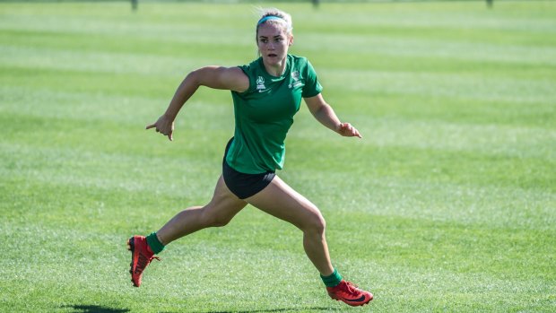 Canberra United defender Ellie Carpenter has taken her game to another level since arriving in the ACT.