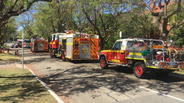 Firefighters were called to a blaze in Applecross on Sunday.