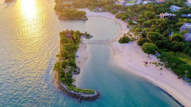 Palawan Beach at Sentosa, Singapore