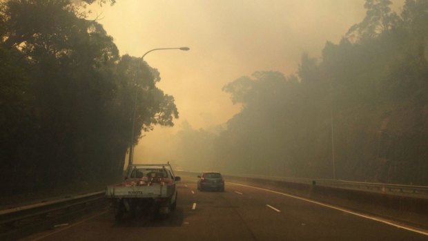 Hazard reduction burning has caused poor air quality in parts of Sydney.