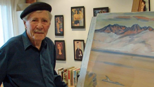 Max Angus, painter and protector of the Tasmanian landscape.
