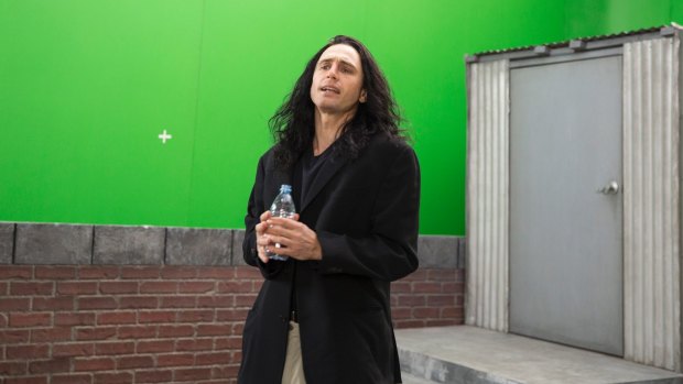 James Franco as Tommy Wiseau in The Disaster Artist.