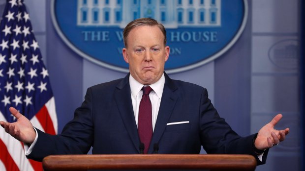Has Sean Spicer finally reached breaking point? 