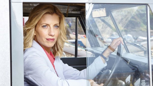 Claire Goose as Jane Kennedy in The Coroner.