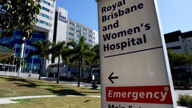 Mother and baby were admitted to the Royal Brisbane and Women's Hospital on Friday.
