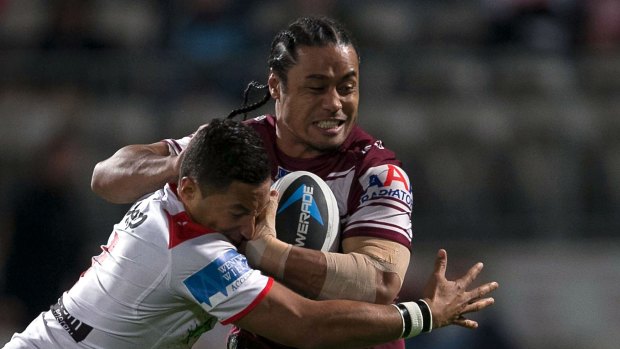 One-club man: Manly's Steve Matai.