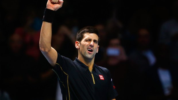 A force to be reckoned with: Novak Djokovic.