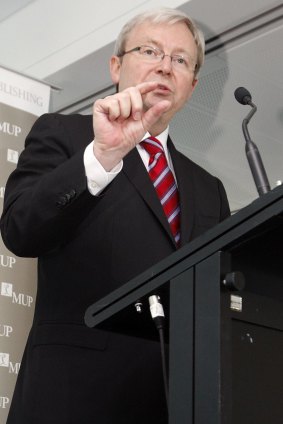 Kevin Rudd once claimed tackling climate change was the "great moral challenge".