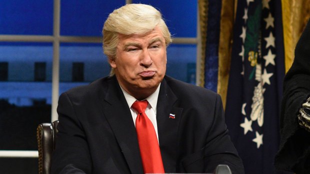 Alec Baldwin's Donald Trump impression gets under the President's skin. 