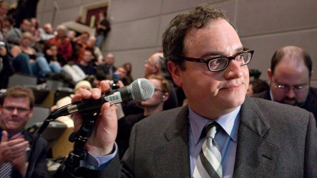 Ezra Levant in 2010. Sun Media apologised for an on-air rant by Ezra Levant about Justin Trudeau and the Liberal leader's famous parents. It was read by a narrator; Levant didn't deliver the mea culpa.