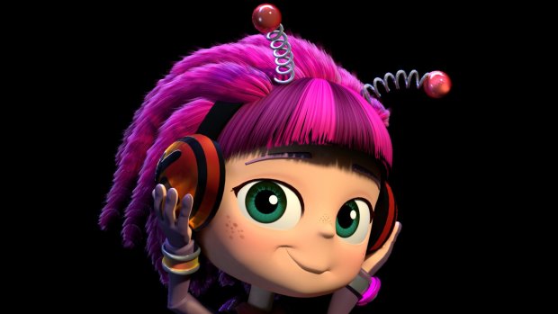 <i>Beat Bugs</i> character Kumi, created by Josh Wakely who spent three years pitching for the rights to all The Beatles' songs.
