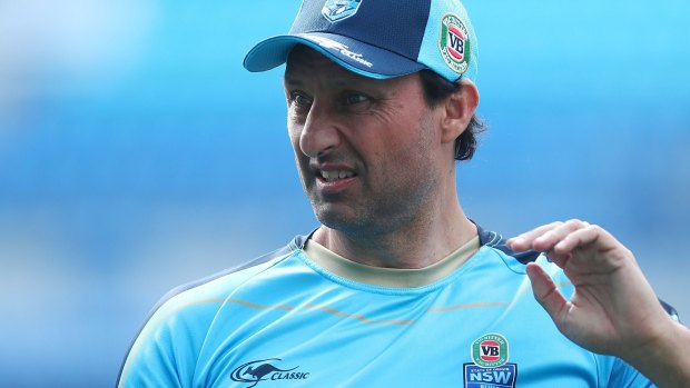 Vigilant: Laurie Daley will not let the Blues rest on their laurels.