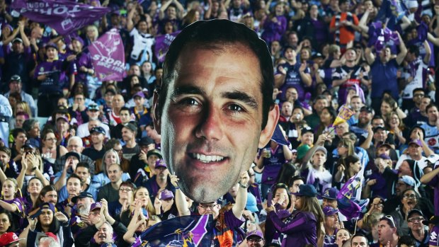 Role model: Cameron Smith says players should accept the responsibility that comes with playing NRL footy.