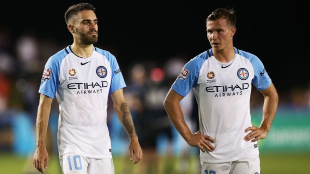 Anthony Caceres and Nick Fitzgerald both played at Central Coast Mariners prior to joining City.