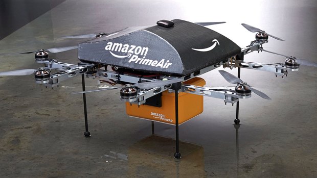 Good intentions: Amazon hopes to use its "PrimeAir" drones to deliver packages.